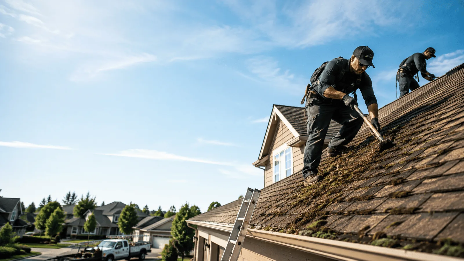 Roof Moss Removal in Pullman, WV near me